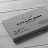Business Card - 14pt. Pearl Metallic Fiber Cover with Gloss Coating