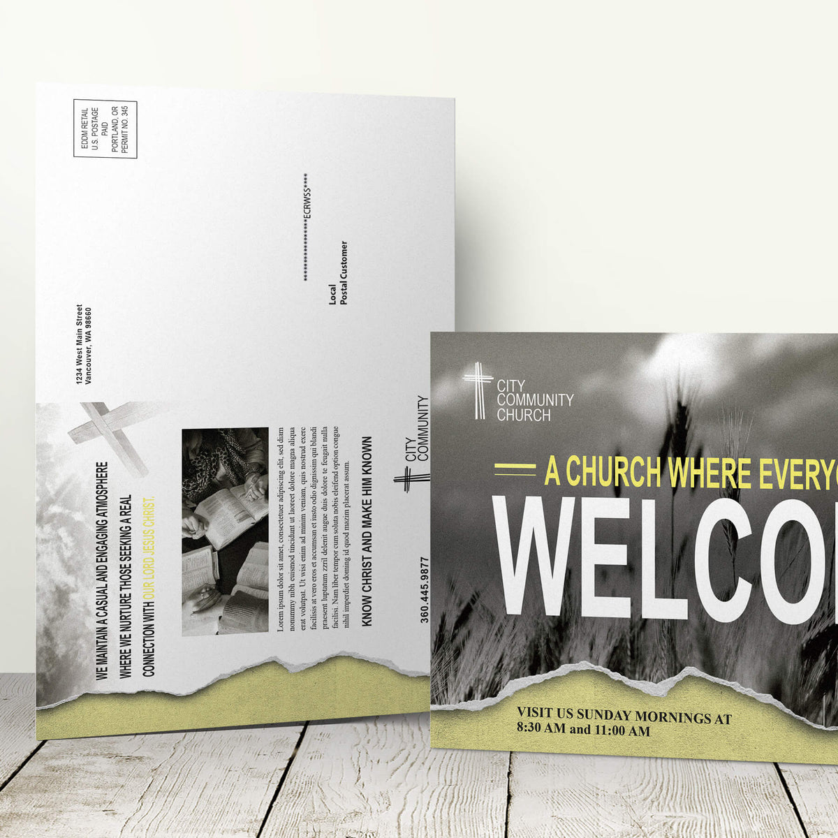 Postcard (EDDM®) 14pt Smooth Cover Uncoated Postcard (EDDM®) 14pt Smooth Cover Uncoated