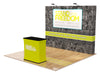 Trade Show Velcro Fabric Display, 10ft. Straight