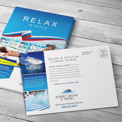 PrintSource360 offers several postcard sizes and distribution options to suit all of your business marketing needs.