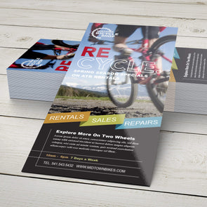 Make an impact and spread your message with high-quality rack cards from PrintSource360.