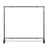 Back Drop Banner - 9oz. Polyester White Fabric