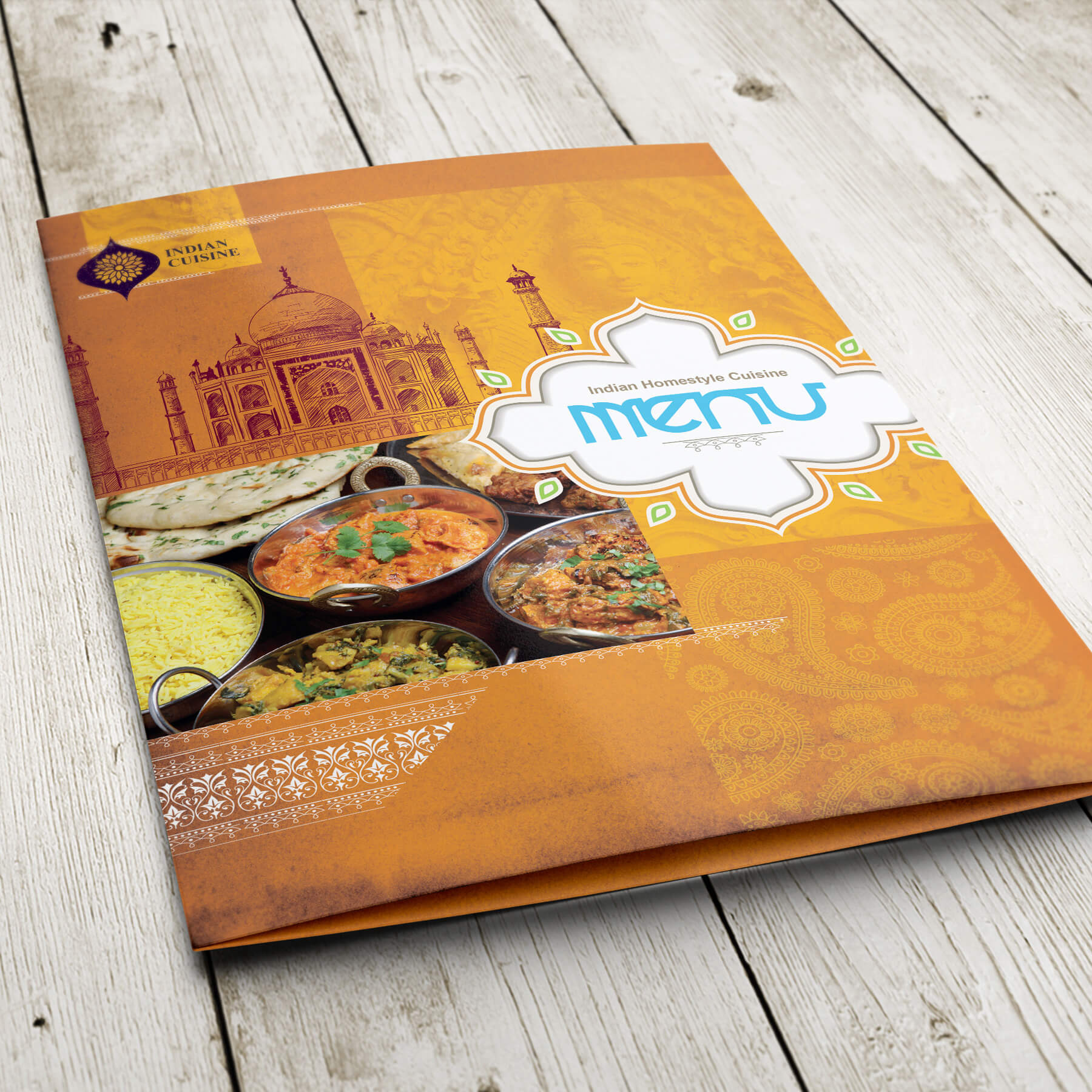 Matte Menu Menu - 100lb. Matte Cover with Satin Aqueous Coating - PrintSource360