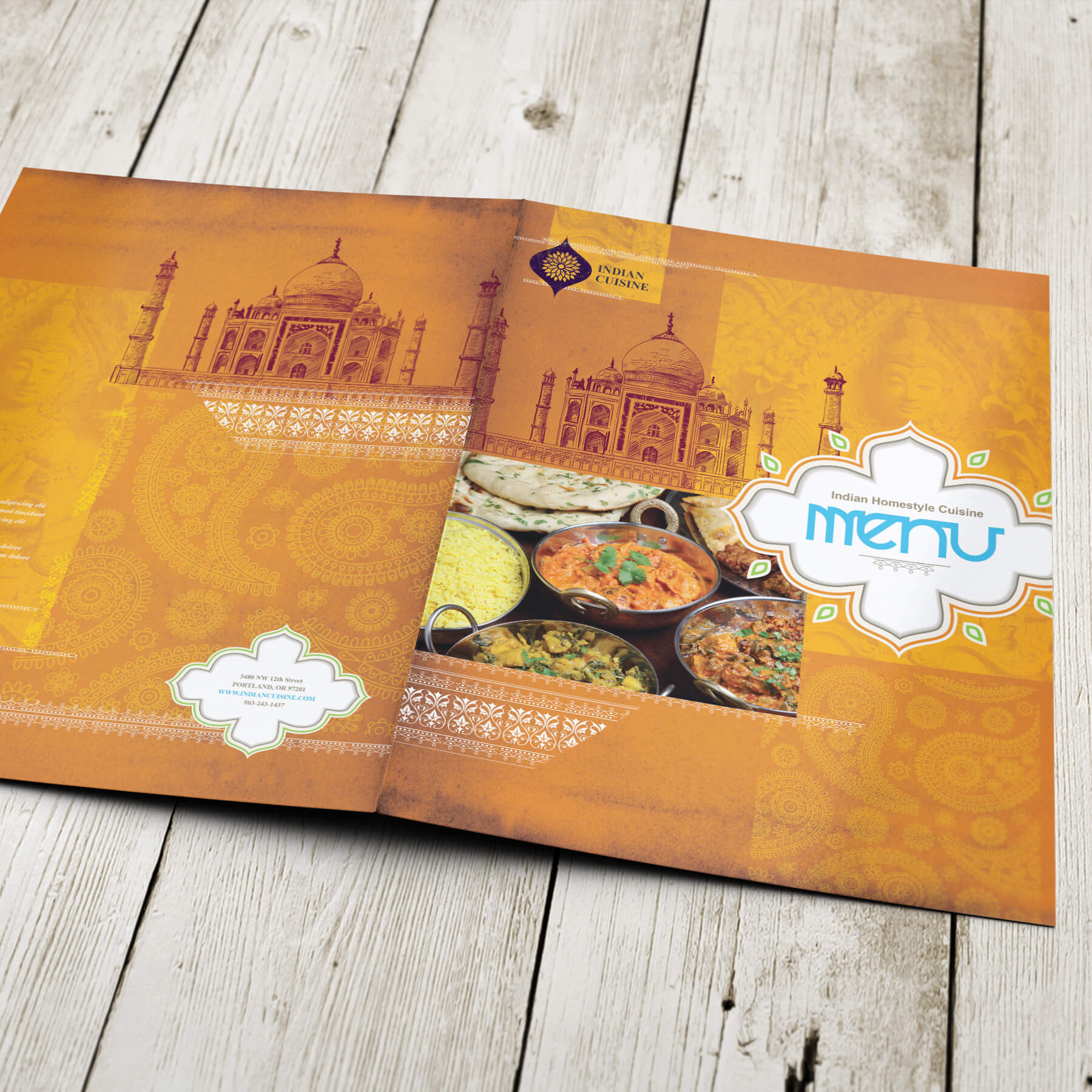 Matte Menu Menu - 100lb. Matte Cover with Satin Aqueous Coating - PrintSource360