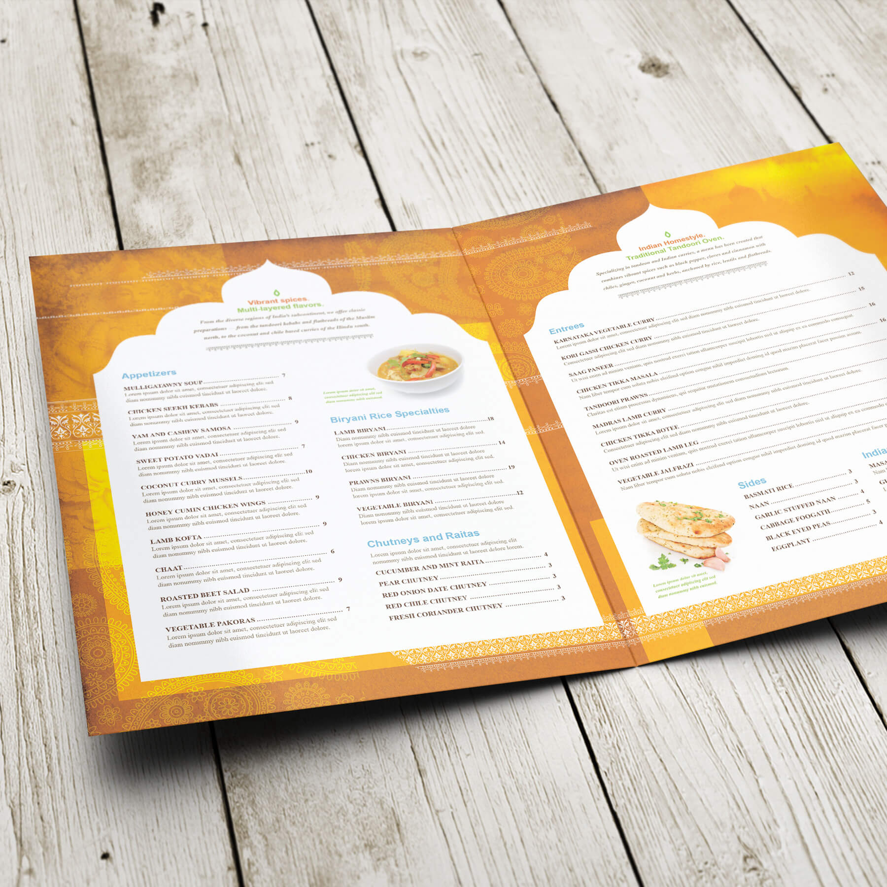 Matte Menu Menu - 100lb. Matte Cover with Satin Aqueous Coating - PrintSource360