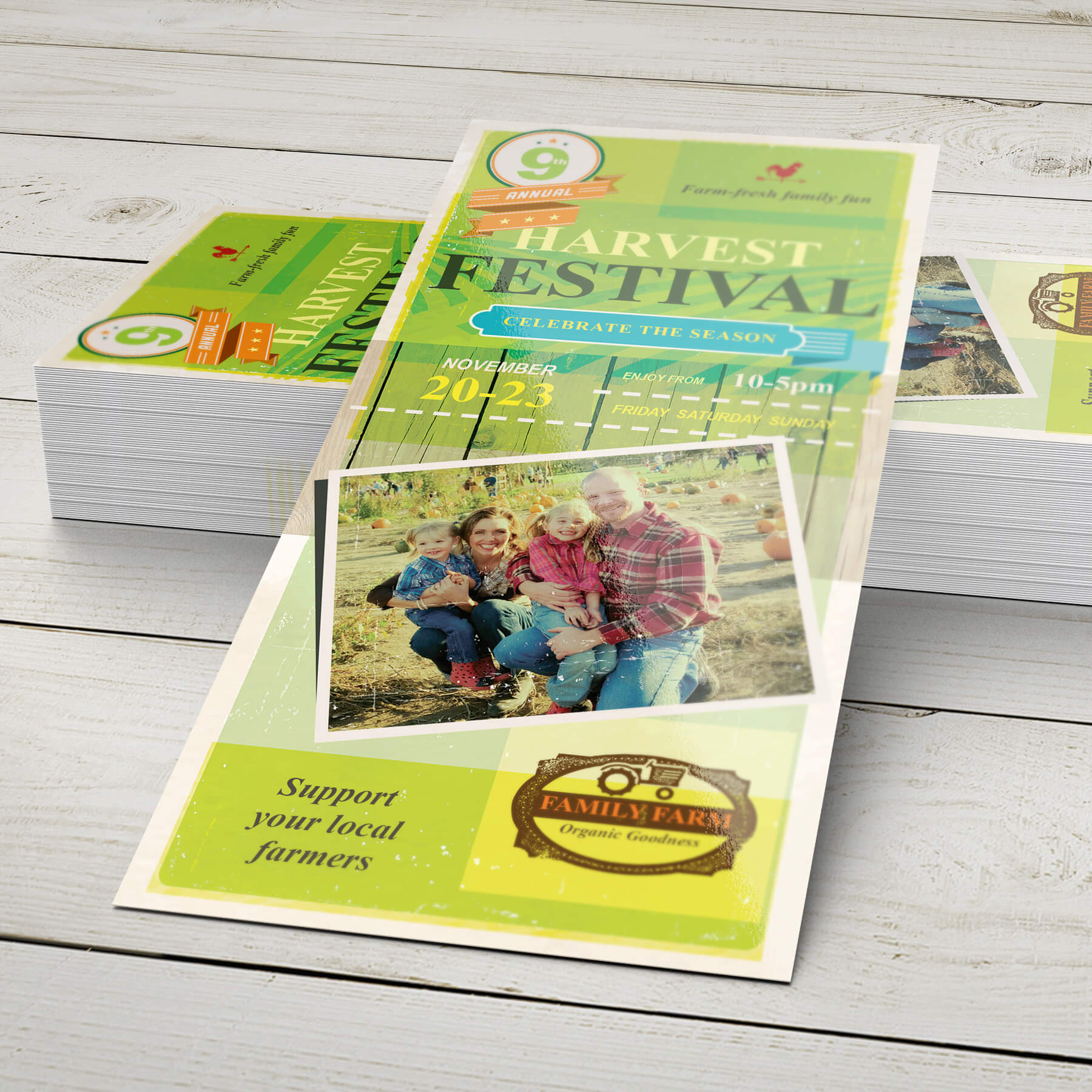 Rack Card - 14pt. Matte Cover with Satin Aqueous Coating