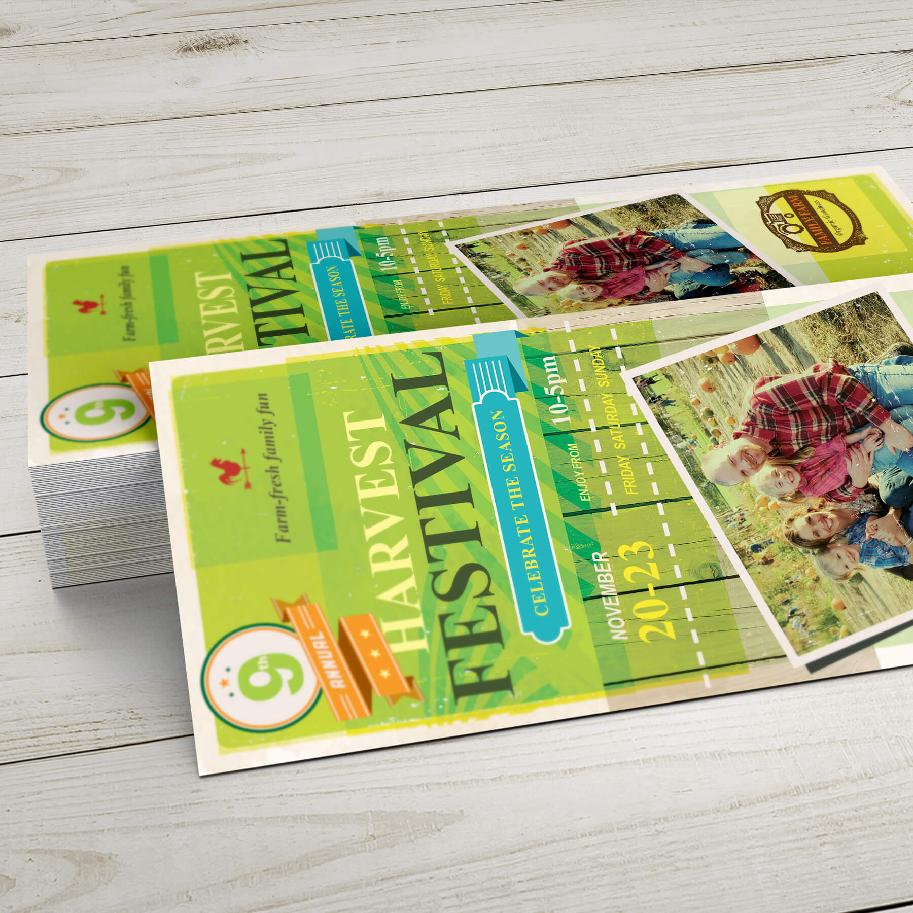 Matte Rack Cards Rack Card - 14pt. Matte Cover with Satin Aqueous Coating