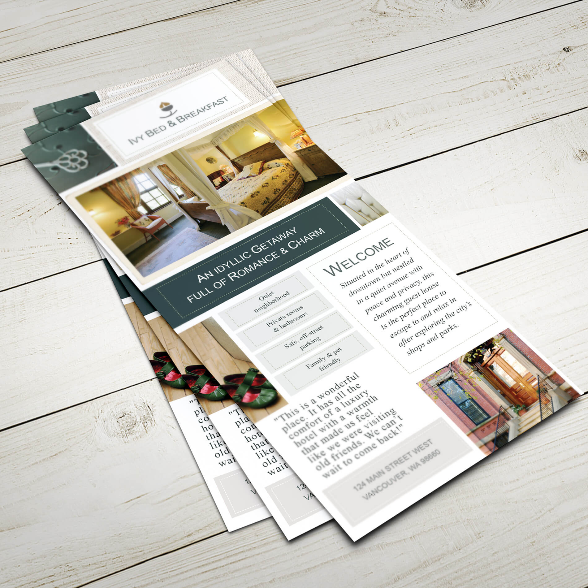 Rack Card - 16pt. Matte Cover with Satin Aqueous Coating