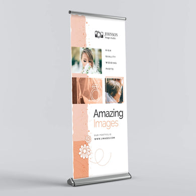 Retractable Banner - 9oz. Poly Fabric (Deluxe)