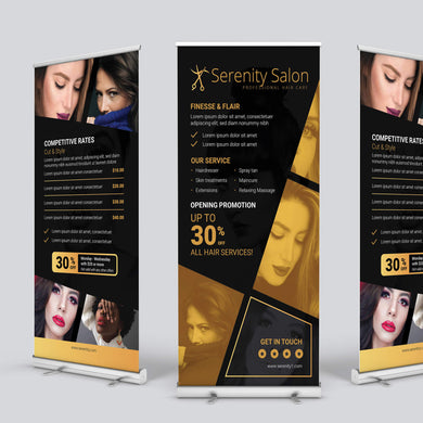 Retractable Banner - 9oz. Poly Fabric (Standard)