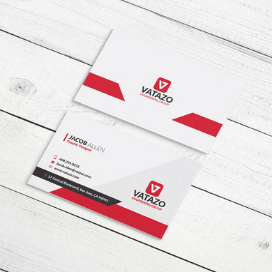 Business Card - 18pt. Premium Smooth Cover, Bright White