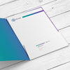 Presentation Folder - 14pt. Smooth Cover Uncoated