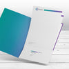 Presentation Folder - 14pt. Smooth Cover Uncoated